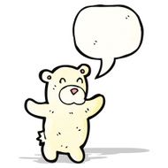 cartoon little bear N11