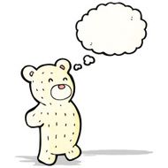 cartoon cute teddy polar bear N2