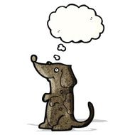 cartoon little dog N39