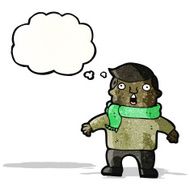 cartoon man in scarf N5