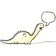 cartoon dinosaur N51