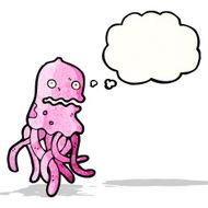 Cartoon Jellyfish N34