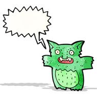 cartoon little monster N21