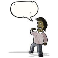 cartoon confident man N9
