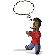 hypnotised man cartoon