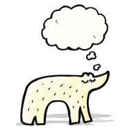 cute cartoon polar bear