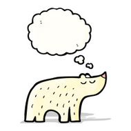 cute cartoon polar bear N4