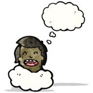 head in clouds cartoon N3