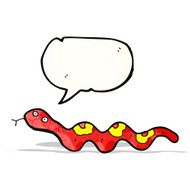 cartoon slithering snake N5