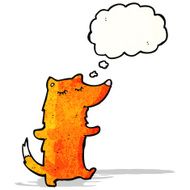 clever fox cartoon