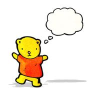 cute little teddy bear cartoon N3