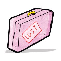 cartoon luggage N2
