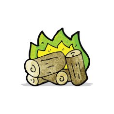 cartoon spooky campfire N2