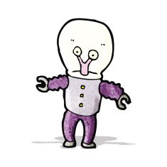 cartoon weird alien N8