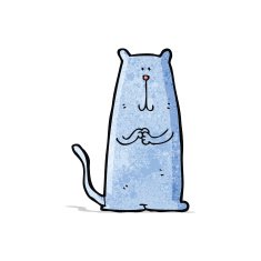 funny cartoon cat N15