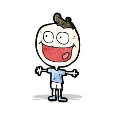 cartoon laughing man N5