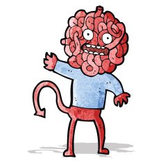 cartoon gross monster N7