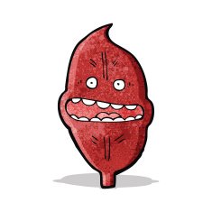 red leaf cartoon character N6