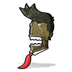 cartoon stressed out office man N2