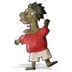 cartoon terrified man N2