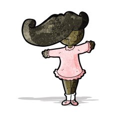 cartoon prettty girl N3