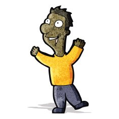 cartoon happy man N8