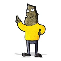 cartoonman with idea N3