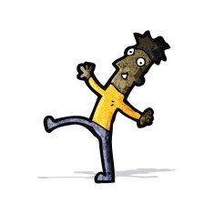 cartoon dancing man N7