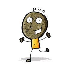 cartoon happy doodle man N5
