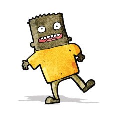 cartoon happy man N9