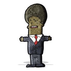 Cartoon Businessman N18