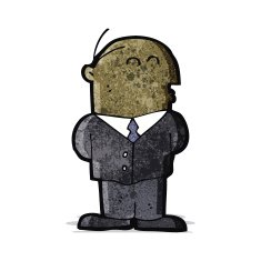 Cartoon Businessman N19