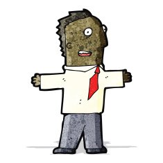 cartoon excited man N6