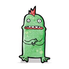 Cartoon Swamp Monster N3