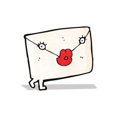 Cartoon Envelope N5