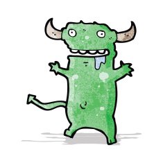 cartoon little devil N9