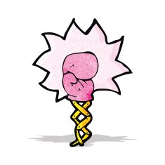 cartoon joke boxing glove N5
