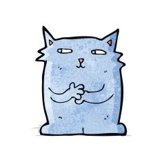 Cartoon Cat N55