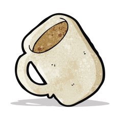 Cartoon Coffee Cup N18