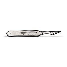 cartoon scalpel N3