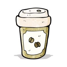 take out coffee cartoon N2