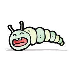 Cartoon Caterpillar N20