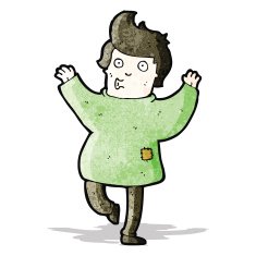 cartoon dancing man N10