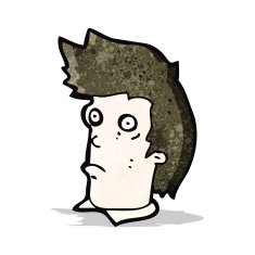 cartoon staring man N4