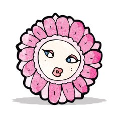 flower cartoon character N8