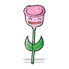 Cartoon Tulip Flower N3