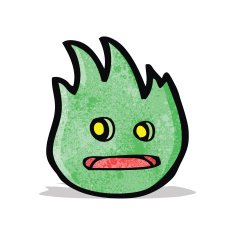 cartoon little furry creature