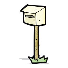 Cartoon Mail Box N4