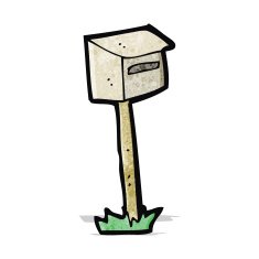 Cartoon Mailbox N5