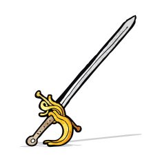 Cartoon Sword N15